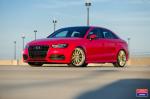 Audi A3 Sedan S-Line on Vossen Wheels (VWS-2) 2016 года